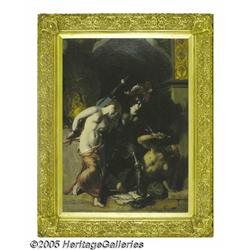 WILLIAM ETTY (British 1787-1849) Britomart Redeem