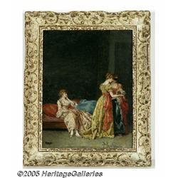 EUROPEAN SCHOOL (19th century) The New Shoes and 