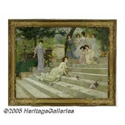 ALBERT EMILE ARTIGUE (French 1850- 1927) Spring O