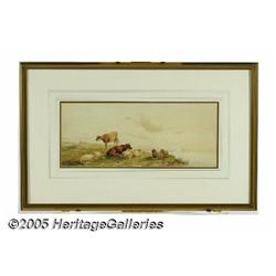 THOMAS SIDNEY COOPER (British 1803-1902)Cows and 