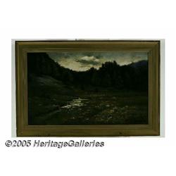 EUROPEAN SCHOOL (20th Century) Lansdcape, 1922 Oi