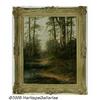 Image 1 : ENGLISH SCHOOL (19th Century) Forest Scene Oil on