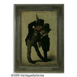 WILLIAM HUDSON (American b.1787) A Political Deba