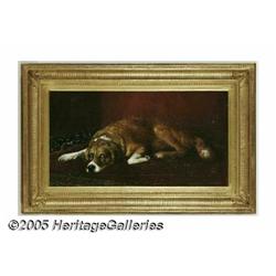 JOSEPH DECKER (American 1853- 1924) Butch Oil on 