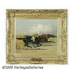 HENRY STULL (American 1851-1913) Heads Apart, 189