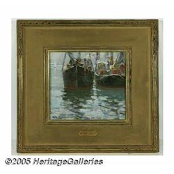 GEORGE LOFTUS NOYES (American 1864-1954) Gloucest