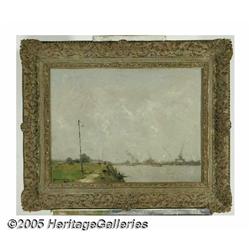 JAN VAN LOOY (Belgian 1882-1971) Banks of the Sch