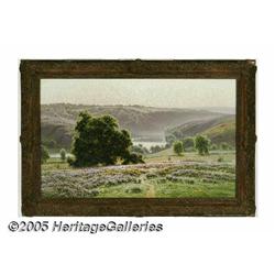 DIDIER POUGET (French 1864- 1959) Landscape with 