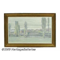 HENRY GOLDEN DEARTH (American 1864-1918) Brattleb