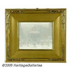 JOHANN BERTHELSEN (American 1883- 1967) Fountain 