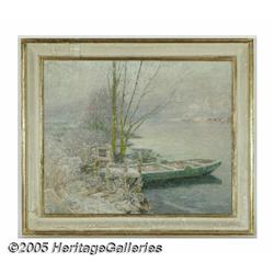 EMILE CLAUS (Belgian 1849-1924) January Oil on EM