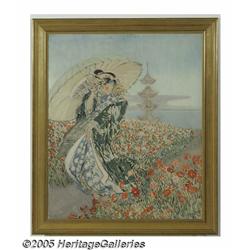 EVERETT LLOYD BRYANT (American 1864-1965) Japanes