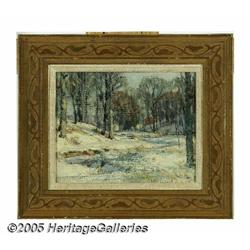 JOHN FABIAN CARLSON (American 1875-1947) Winter L