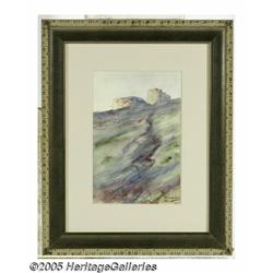 BIRGER SANDZEN (American 1871-1954) Mexico, 1925 