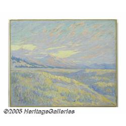 JAMES BLOMFIELD (American 20th Century)The End of