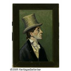 Attributed to WALT KUHN (American 1877-1949) Man 