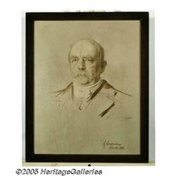 FRANZ SERAPH VON LENBACH (German 1836-1904) Portr