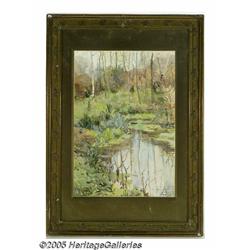 VICTOR WAGEMAEKER (Flemish 1876-1953) River Lands