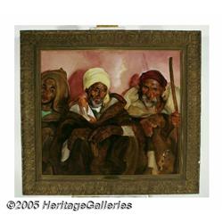 MARTHA WALTER (American 1875- 1976) Youth & Wisdo