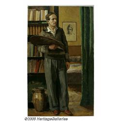 GERALD VIVIAN DAVIS (American 1899-1987) Portrait