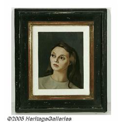 LEONOR FINI (French 1908-1996) Portrait of a Woma