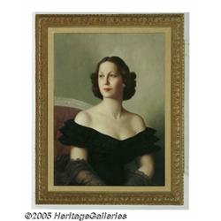 DANIEL MACMORRIS (American 1893-1981) Portrait of