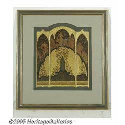 DANIEL MACMORRIS (American 1893-1981) Design for 