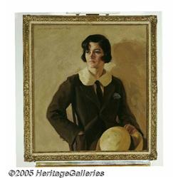 DANIEL MACMORRIS (American 1893-1981) Portrait of