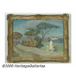 DANIEL MACMORRIS (American 1893-1981) Paris, St. 