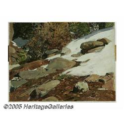 FRANK TENNEY JOHNSON (American 1874-1939) Wyoming