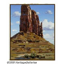 CONRAD BUFF (American 1886-1975) Monument Valley,