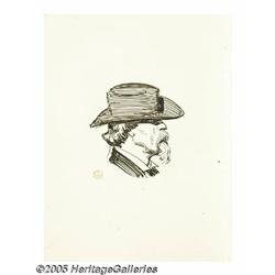 MAYNARD LAFAYETTE DIXON (American 1875-1946) Stud