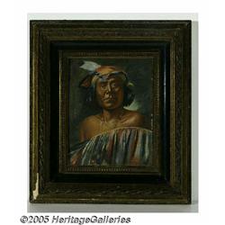 ELBRIDGE AYER BURBANK (American 1858-1949) Go-Sho