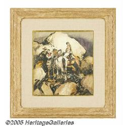 FRANK B HOFFMAN (American 1888-1958) Original Mag