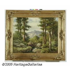 ROBERT WOOD (American 1889-1979) Mountain Landsca