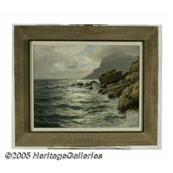 MICHELE FEDERICO (Italian 1884-1966) Rocky Coast 