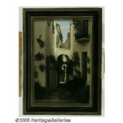 HELEN HOFFMAN (American b.1930) Shaded Alleyway P