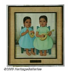 GUSTAVO MONTOYA (Mexican b. 1905) The Guitar Less