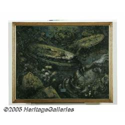 EUGENE BERMAN (American 1899-1972) Leptis Magnus 