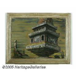 EUGENE BERMAN (American 1899-1972) Monumental Sar