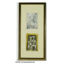 SAMUEL MARCUS ADLER (American 1898 -1979) Cubist 