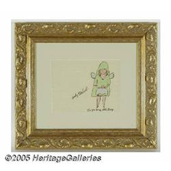 ANDY WARHOL (American 1928-1987) Do You See My Li