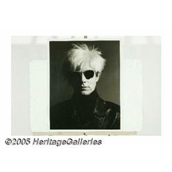 GREG GORMAN (American b. 1949) Andy Warhol, Los A
