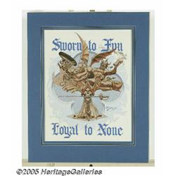 ROBERT WILLIAMS (American b.1943) Sworn to Fun, L