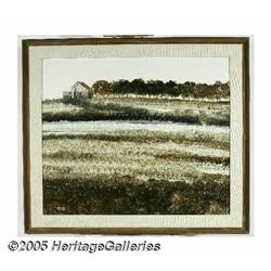 ALBERT CLYMER (American b. 1942) Barn by Road, 19