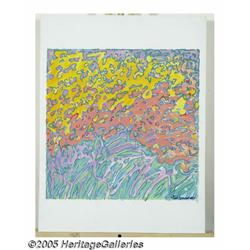 JEAN MARIE TOULGOUAT (French b. 1927) Yellow and 