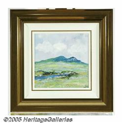 DAVID GORDON HUGHES (Irish b. 1957) April in the 