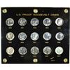 Image 1 : 1950-64 PROOF ROOSEVELT DIME SET