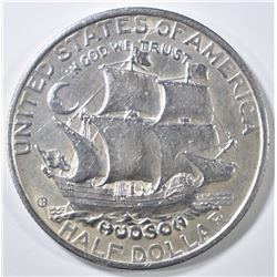 1935 HUDSON COMMEM HALF DOLLAR  CH BU
