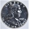 Image 2 : 1957 FRANKLIN HALF DOLLAR  EMGC PROOF SUPERB GEM+